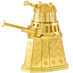 Fascinations Metal Earth Doctor Who Gold Dalek