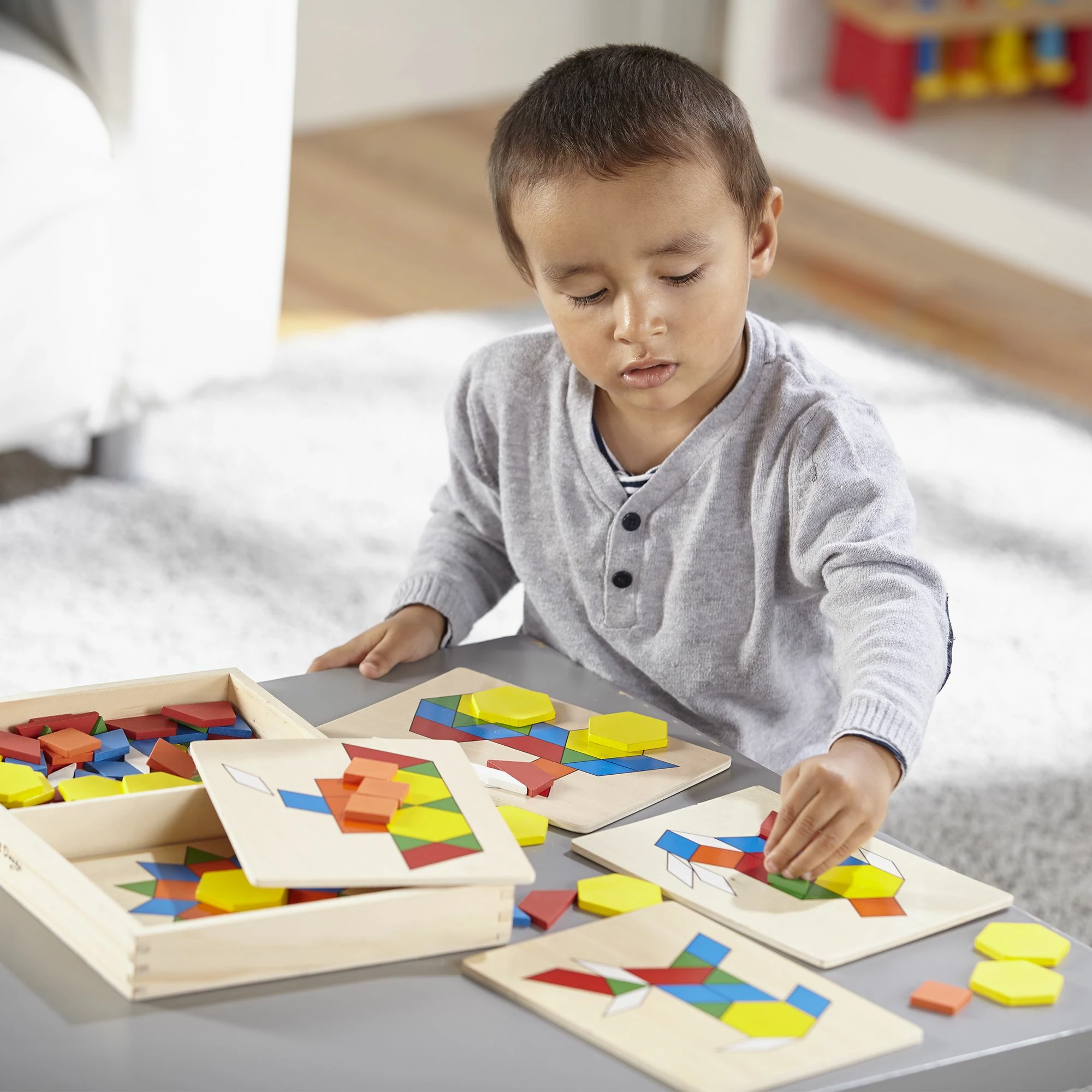 Melissa & Doug Pattern Blocks And Boards 2 Melissa & Doug Pattern Blocks And Boards - Image 2