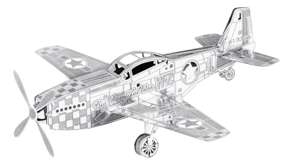 Fascinations Metal Earth Mustang 1 Fascinations Metal Earth Mustang
