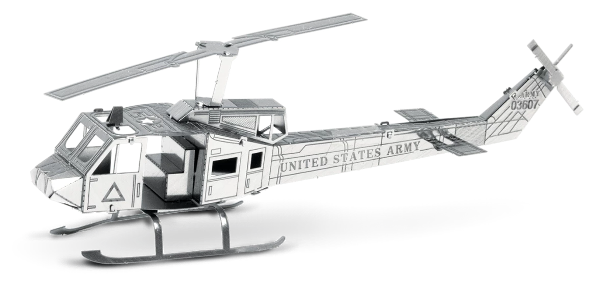 Fascinations Metal Earth Huey Helicopter