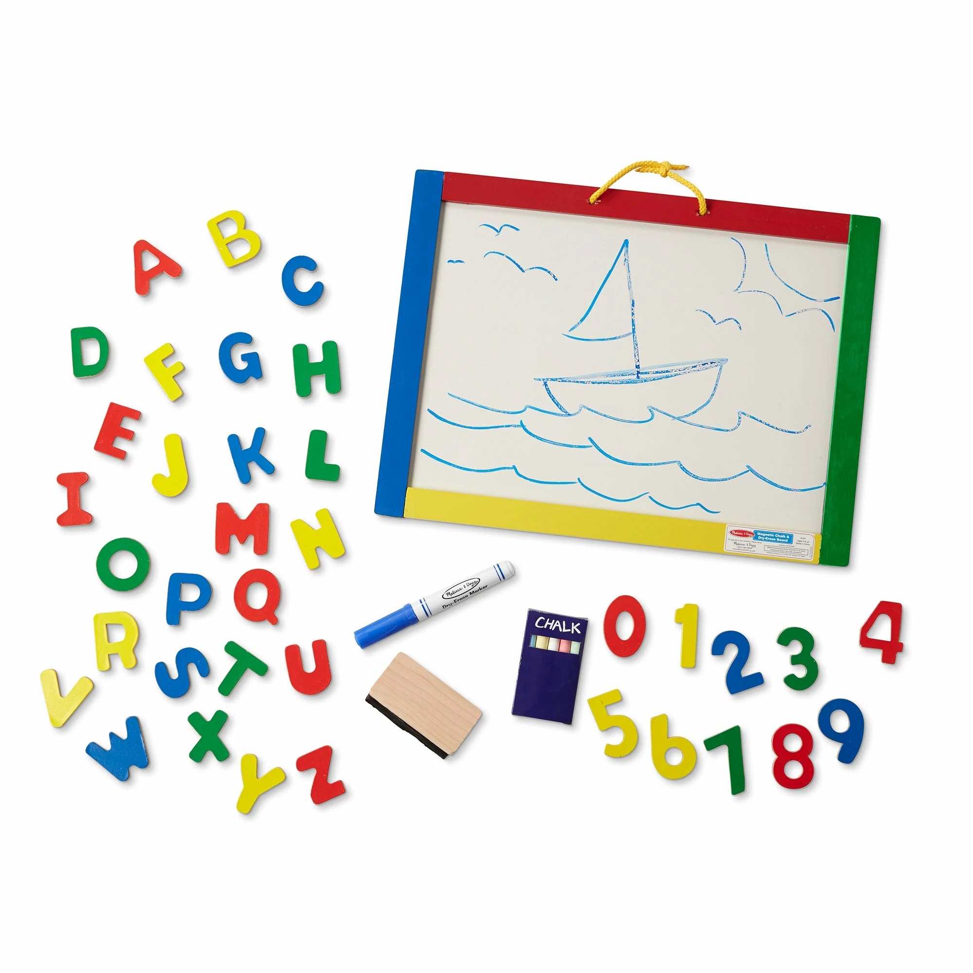 Melissa & Doug Magnetic Chalkboard/Dry-Erase Board - Image 5