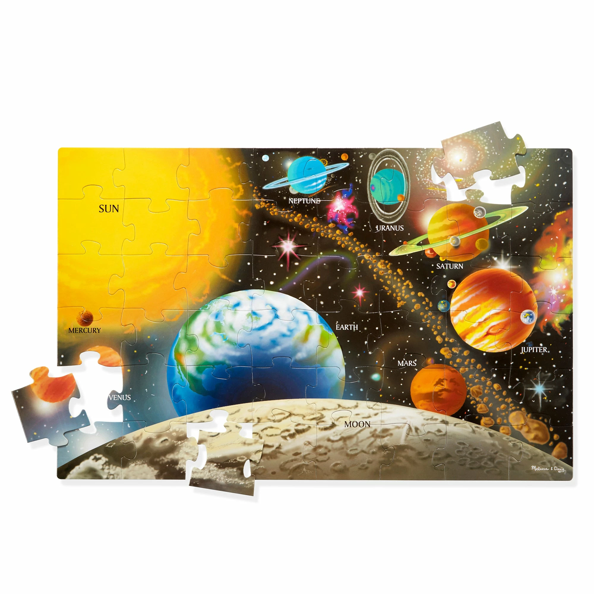 Melissa & Doug Solar System Floor Puzzle - 48pc