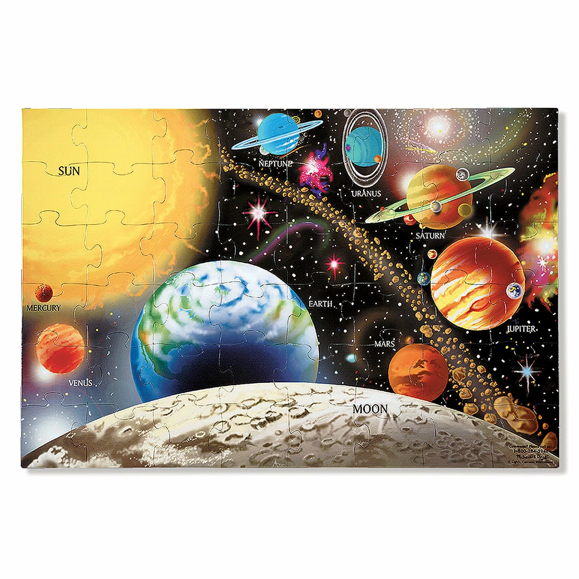 Melissa & Doug Solar System Floor Puzzle - 48pc - Image 6