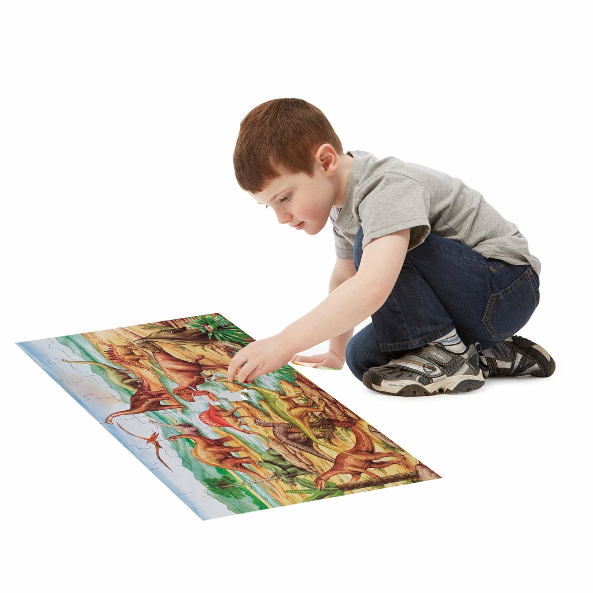 Melissa & Doug Dinosaurs Floor Puzzle - 48pc - Image 5