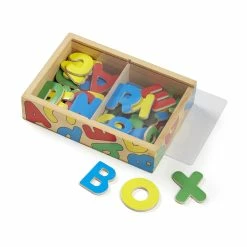 Melissa & Doug Magnetic Wooden Alphabet