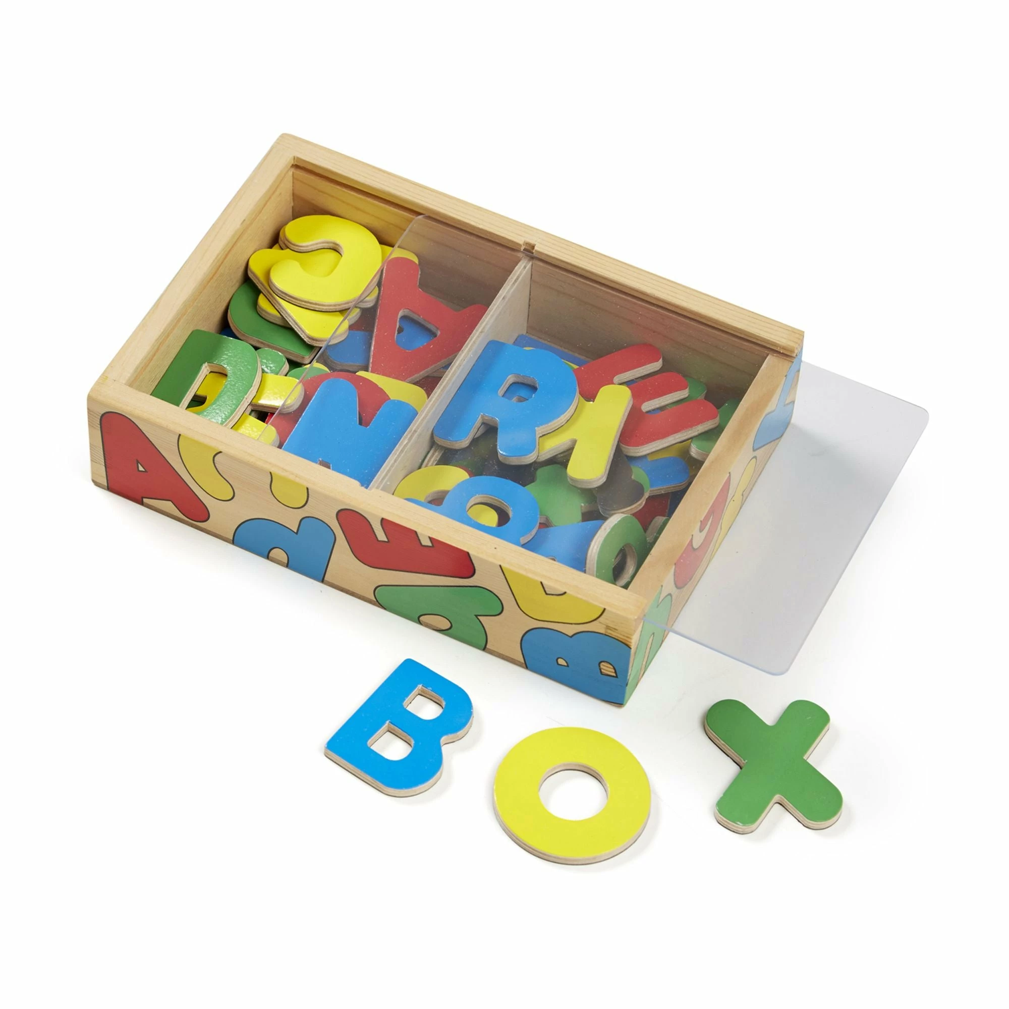Melissa & Doug Magnetic Wooden Alphabet