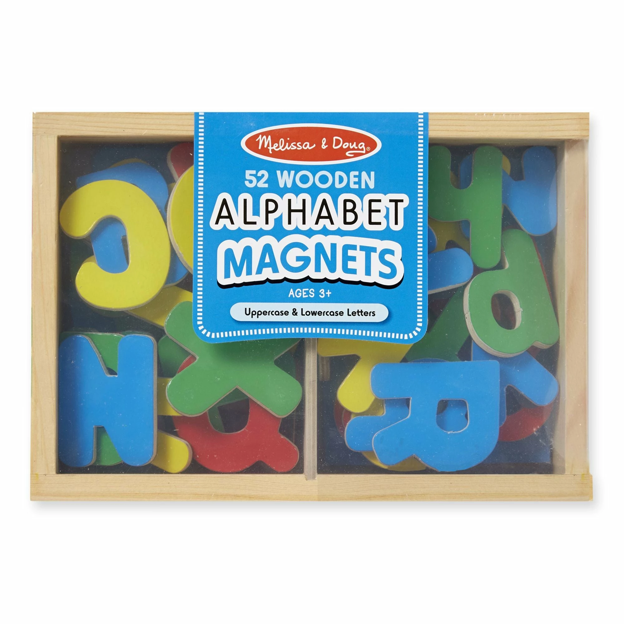 Melissa & Doug Magnetic Wooden Alphabet - Image 5