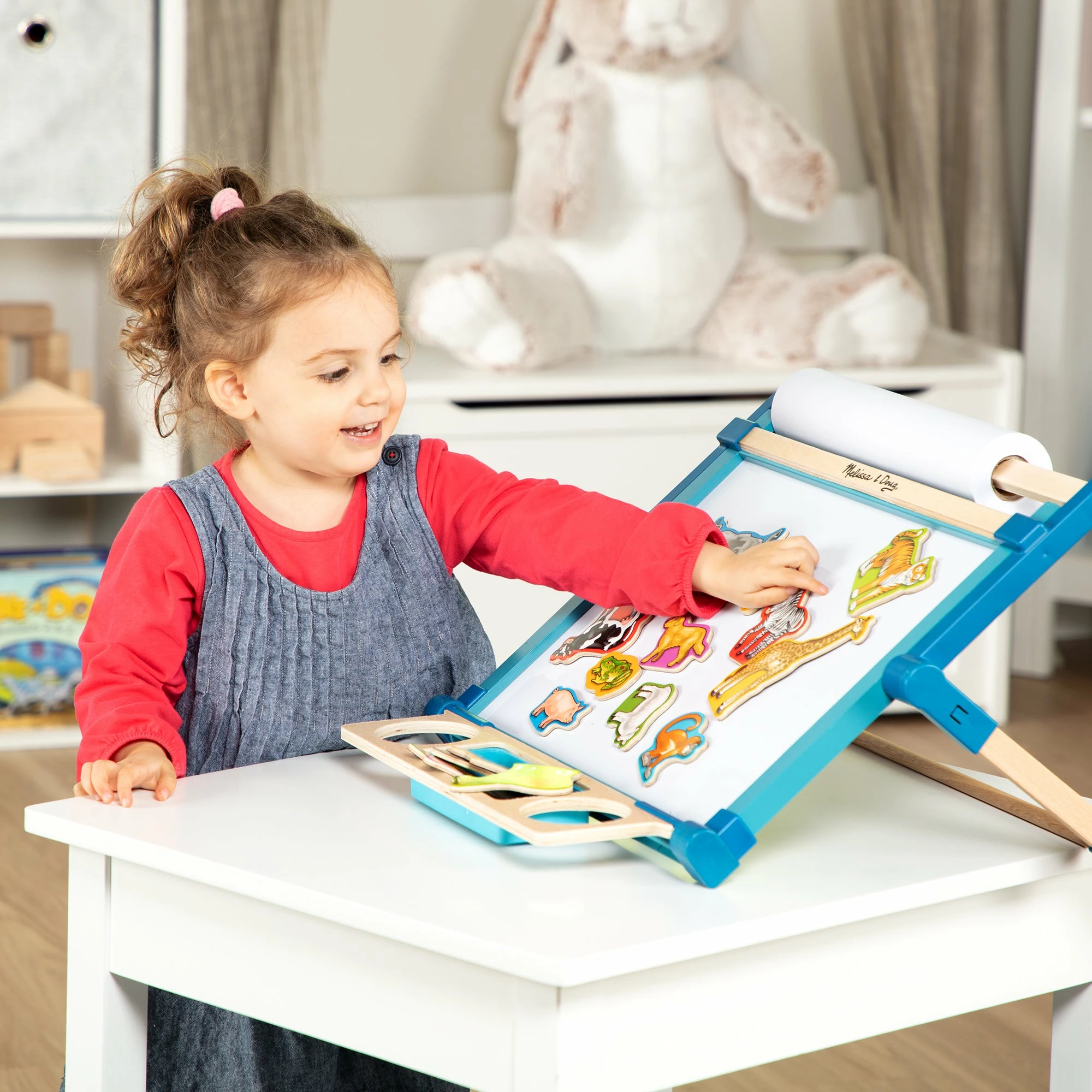 Melissa & Doug Wooden Animal Magnets - Image 2