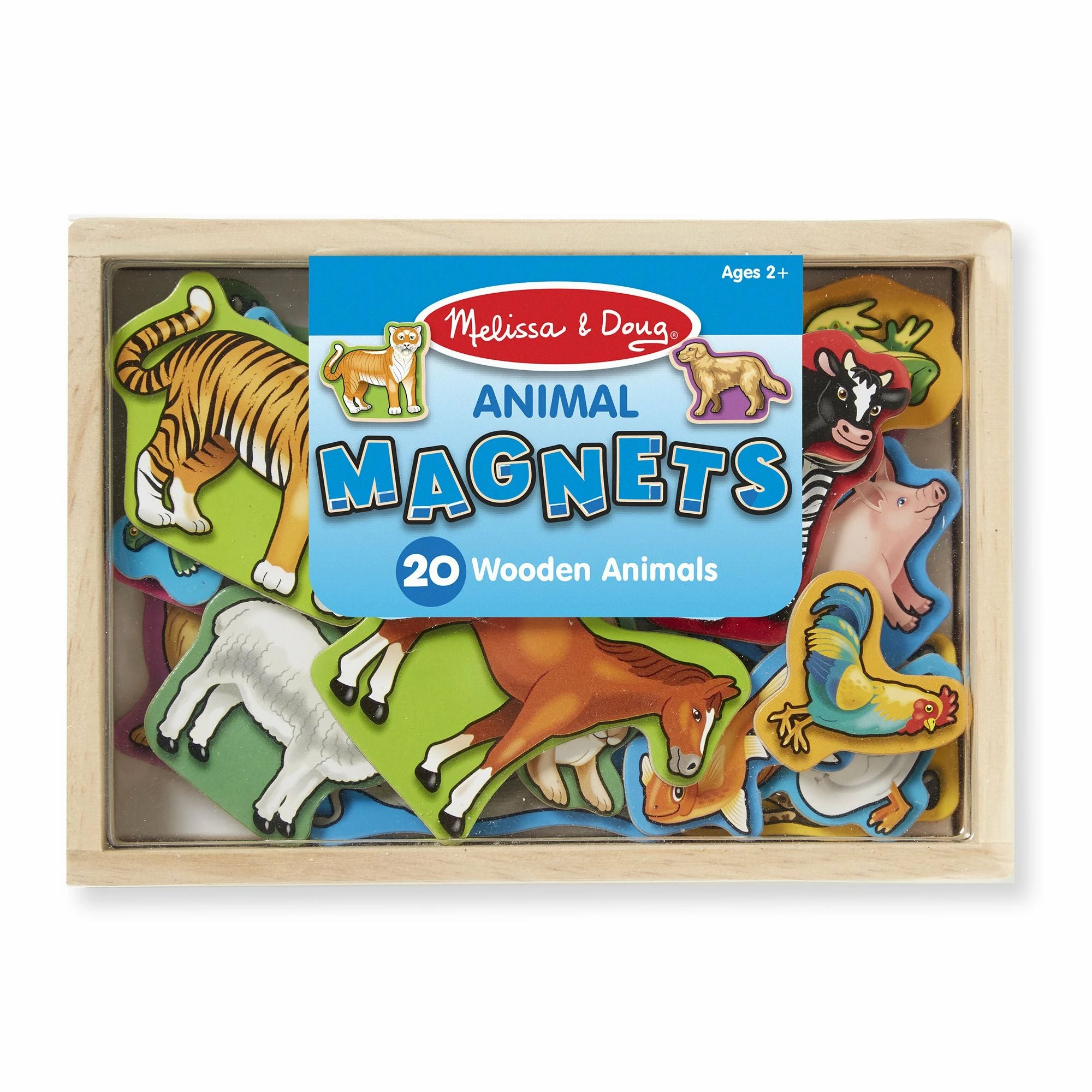 Melissa & Doug Wooden Animal Magnets - Image 5