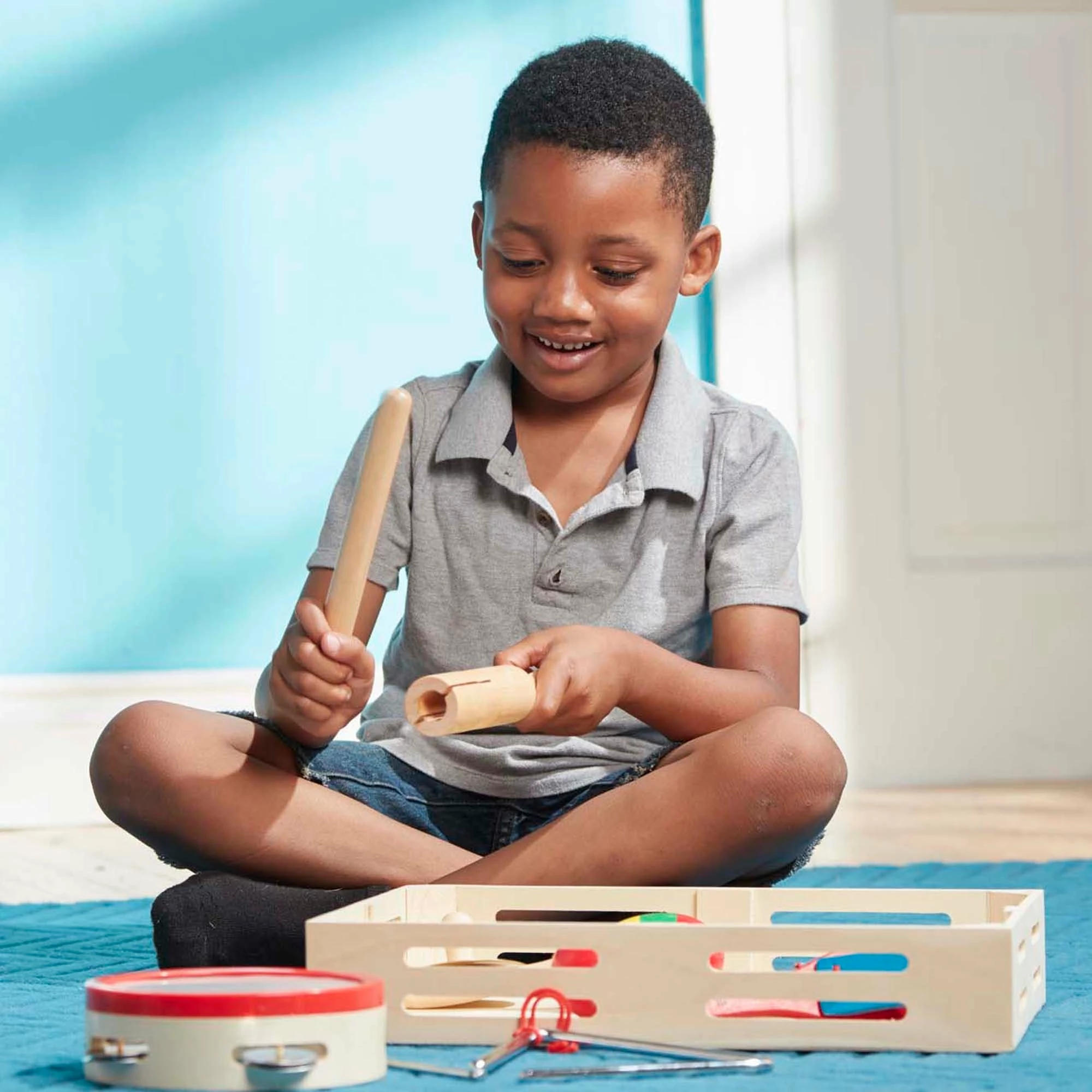 Melissa & Doug Band-in-a-Box Clap! Clang! Tap! - Image 2