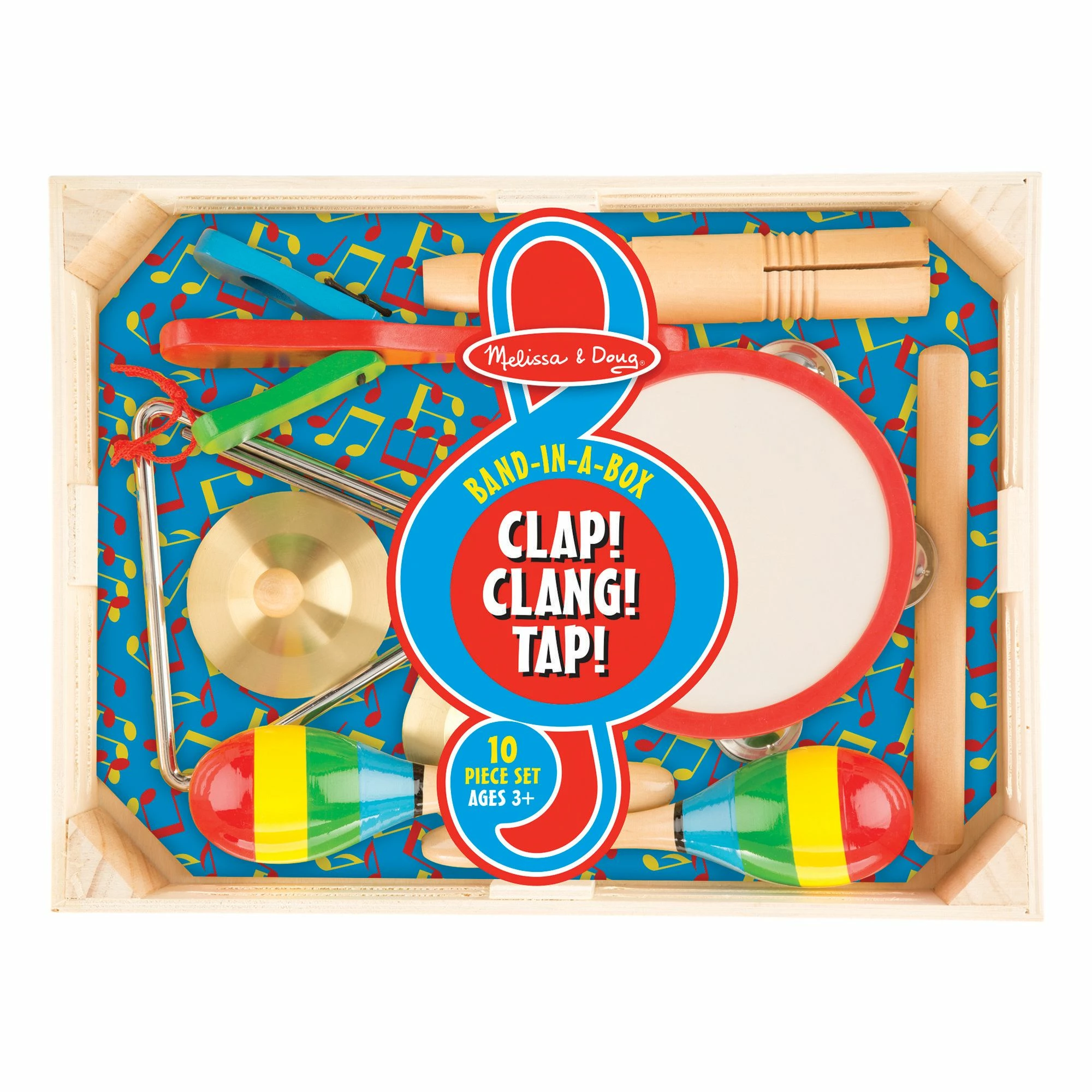 Melissa & Doug Band-in-a-Box Clap! Clang! Tap! - Image 7