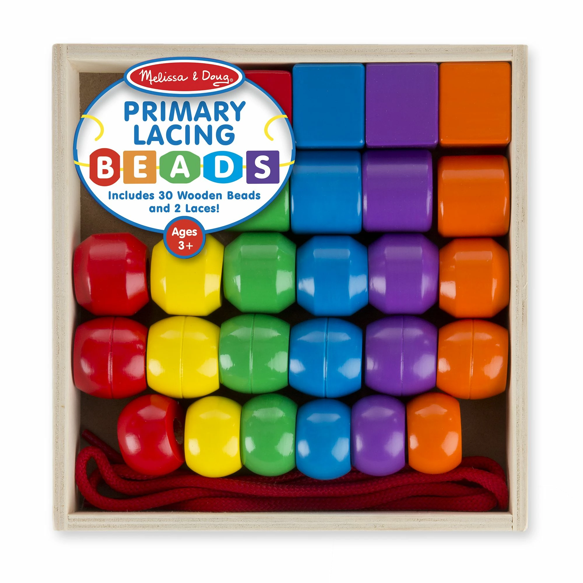 Melissa & Doug Primary Lacing Beads - Image 5