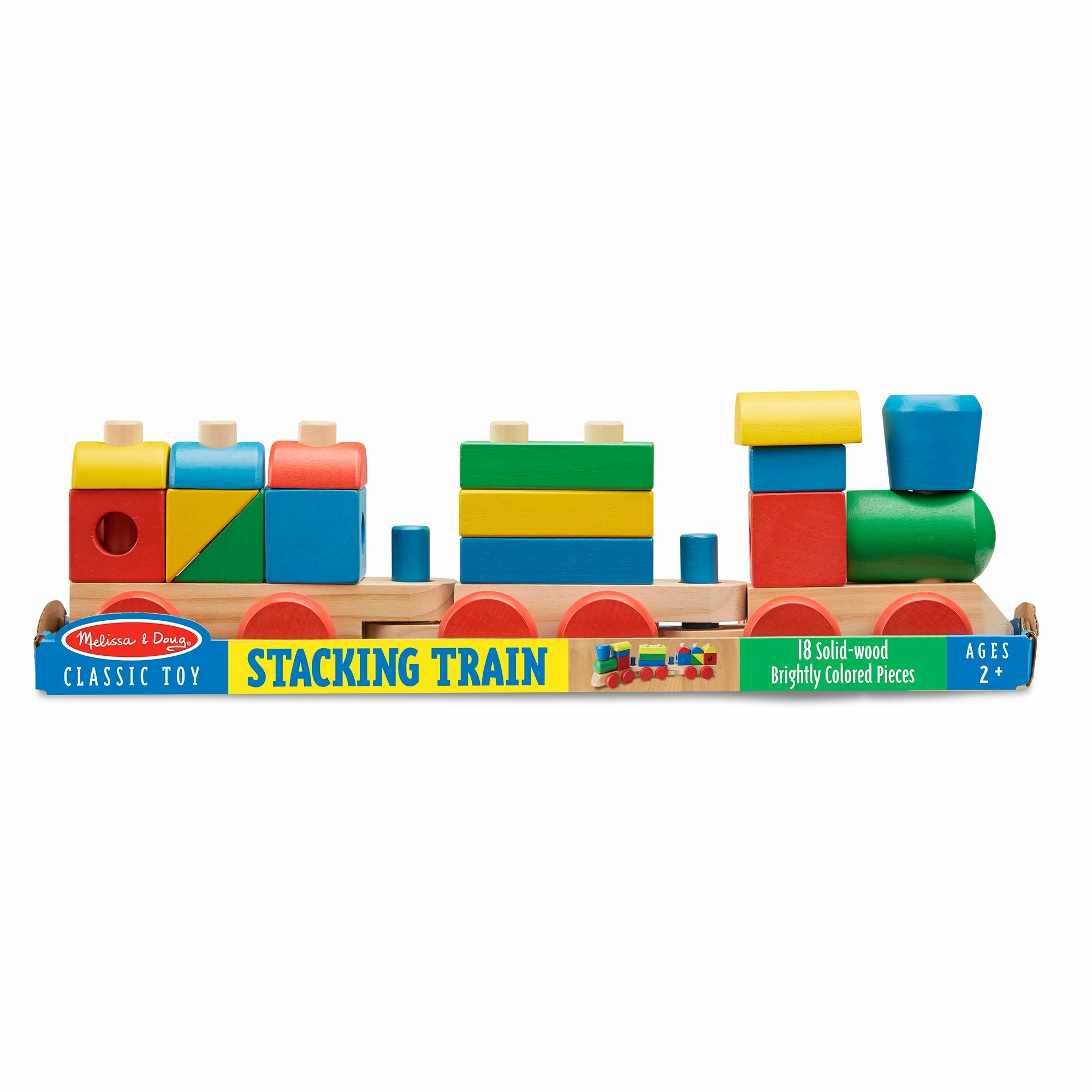 Melissa & Doug Stacking Train - Image 7