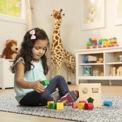 Melissa & Doug Shape Sorting Cube -Ravensburger Shop 000575 5