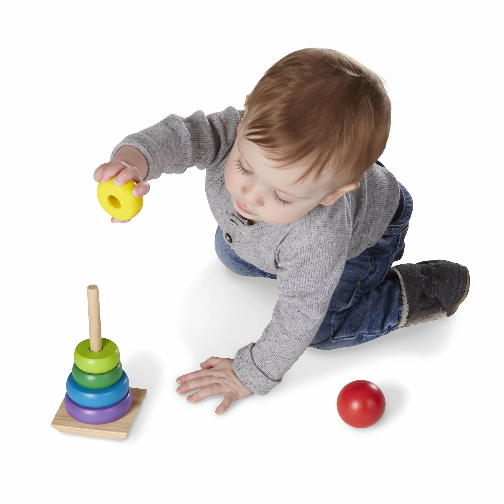 Melissa & Doug Rainbow Stacker - Image 5