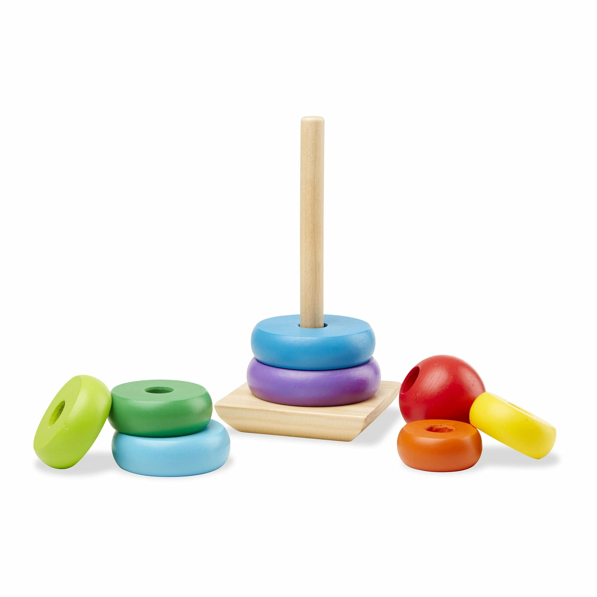 Melissa & Doug Rainbow Stacker - Image 6