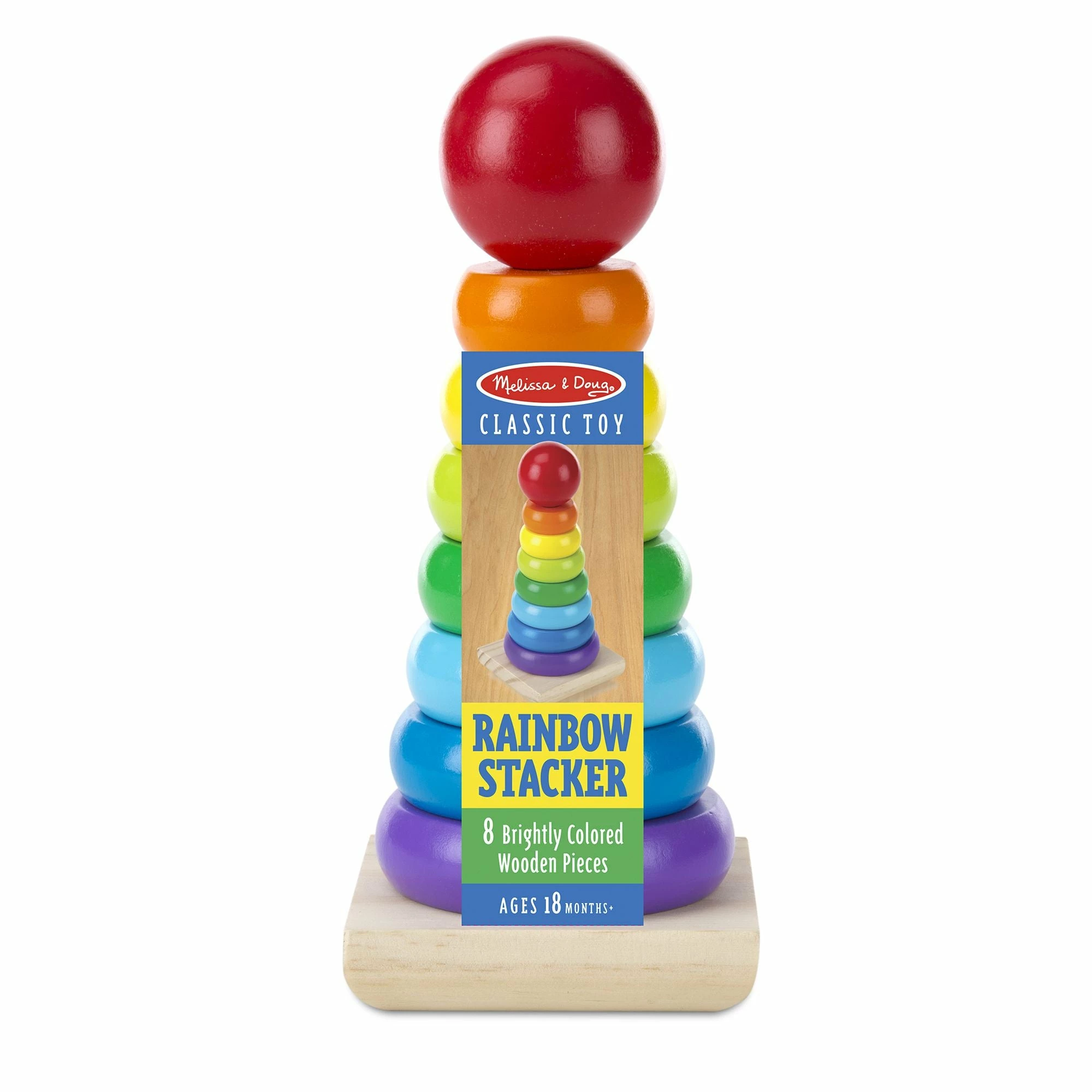 Melissa & Doug Rainbow Stacker - Image 9