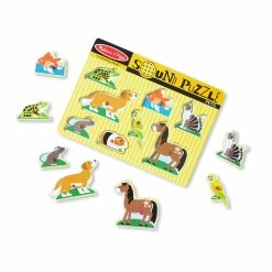 Melissa & Doug Pets Sound Puzzle