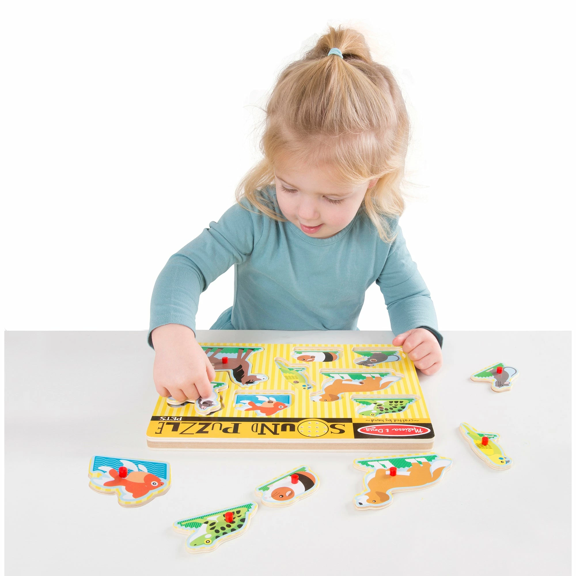 Melissa & Doug Pets Sound Puzzle - Image 2