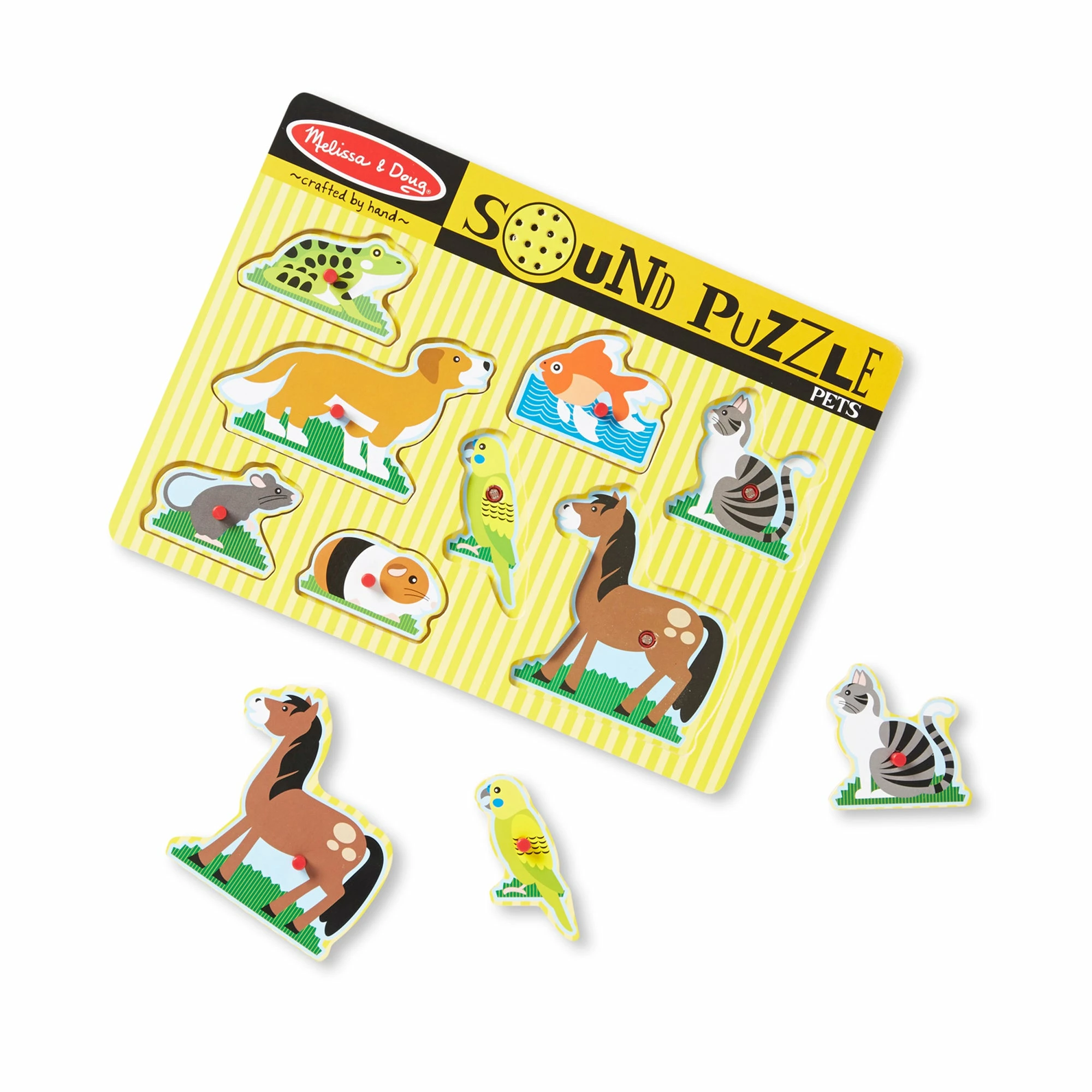 Melissa & Doug Pets Sound Puzzle - Image 5