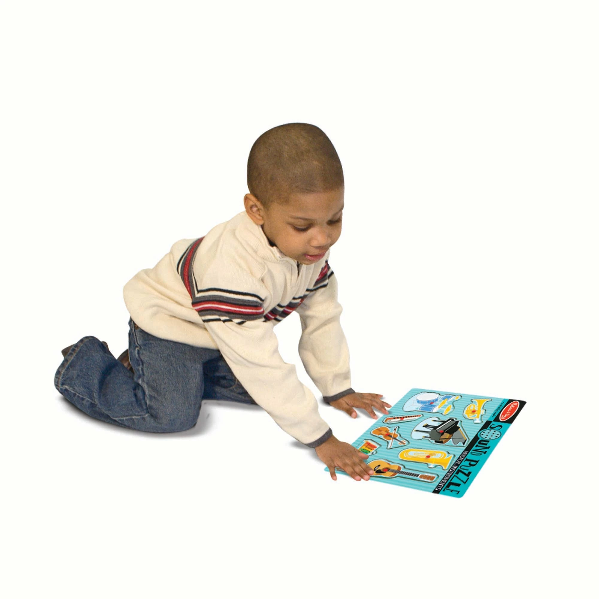 Melissa & Doug Musical Instruments Sound Puzzle - Image 2