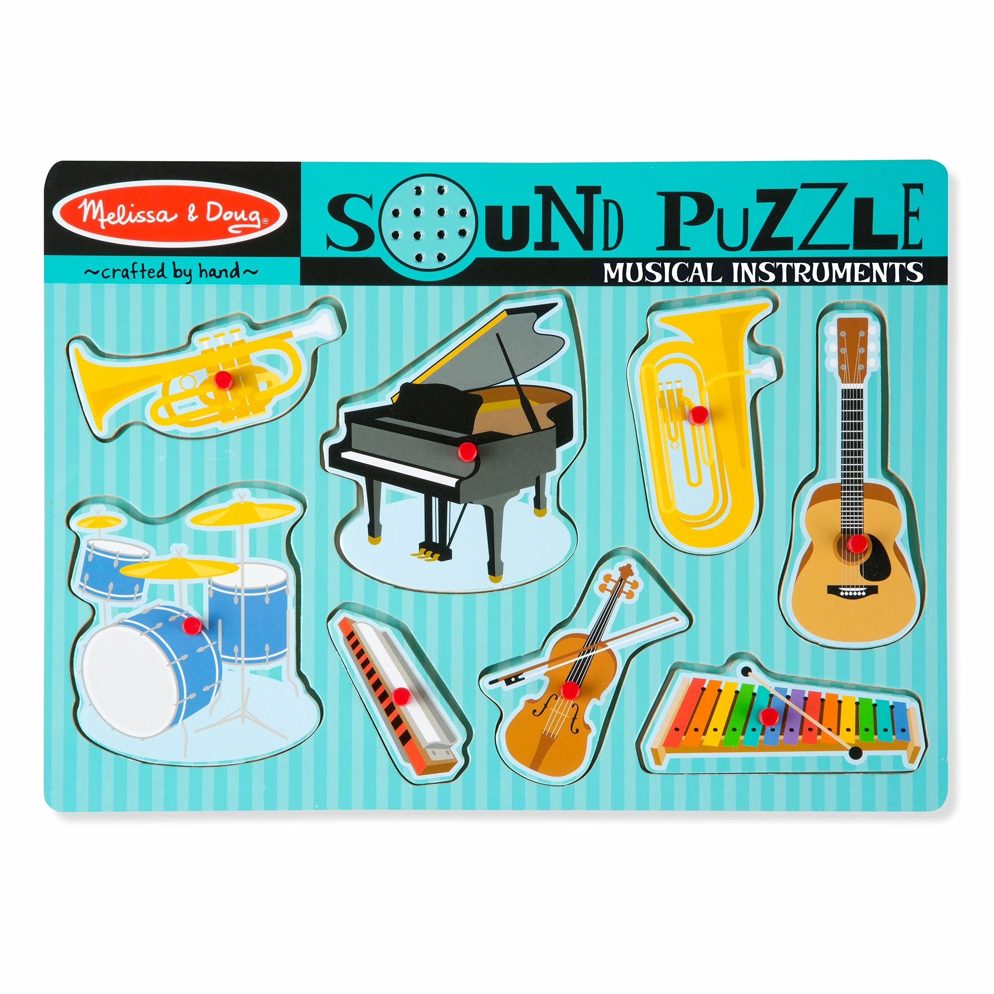 Melissa & Doug Musical Instruments Sound Puzzle - Image 4