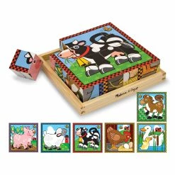 Melissa & Doug Farm Cube Puzzle