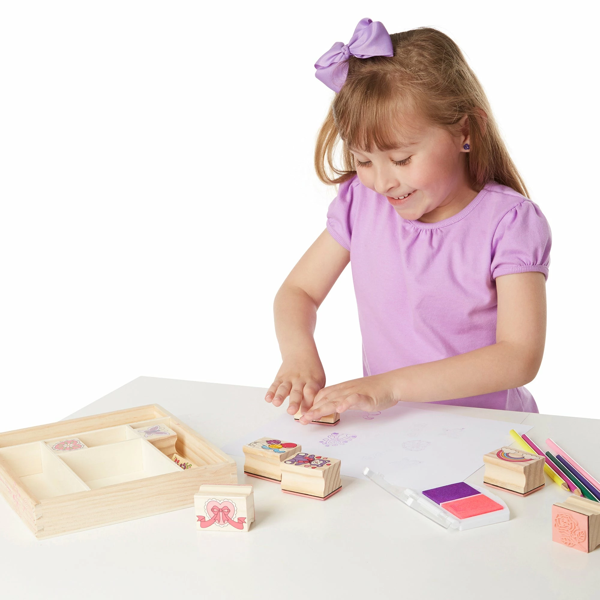 Melissa & Doug Friendship Stamp Set - Image 4