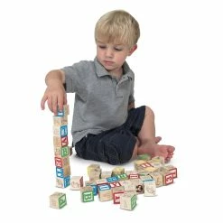 Melissa & Doug Wooden ABC/123 Blocks 10 Melissa & Doug Wooden ABC/123 Blocks -Ravensburger Shop 001900 4
