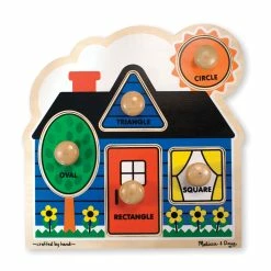 Melissa & Doug First Shapes Jumbo Knob