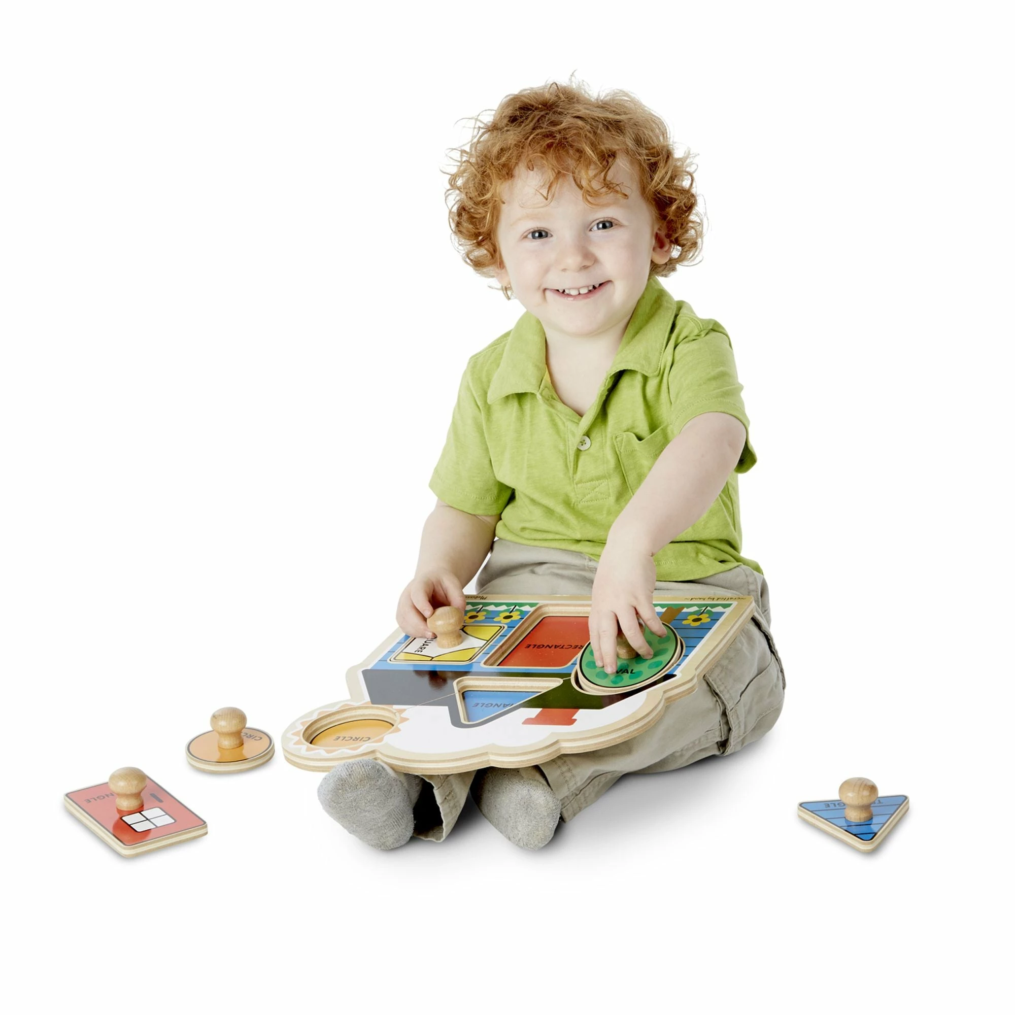 Melissa & Doug First Shapes Jumbo Knob - Image 4