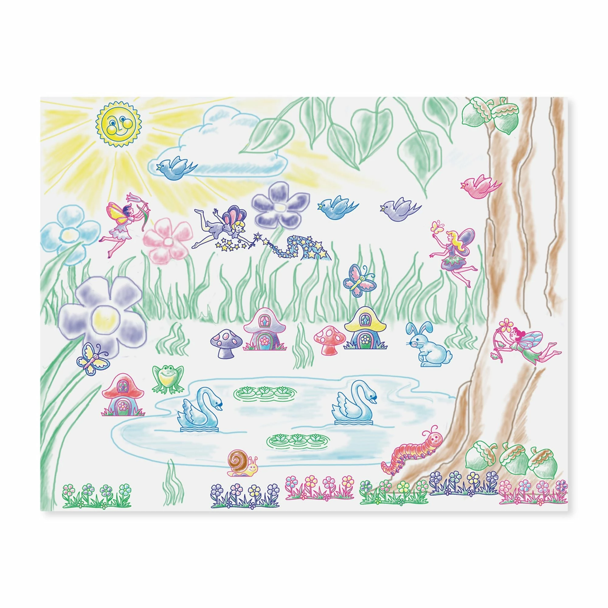 Melissa & Doug Stamp-a-Scene-Fairy Garden - Image 5