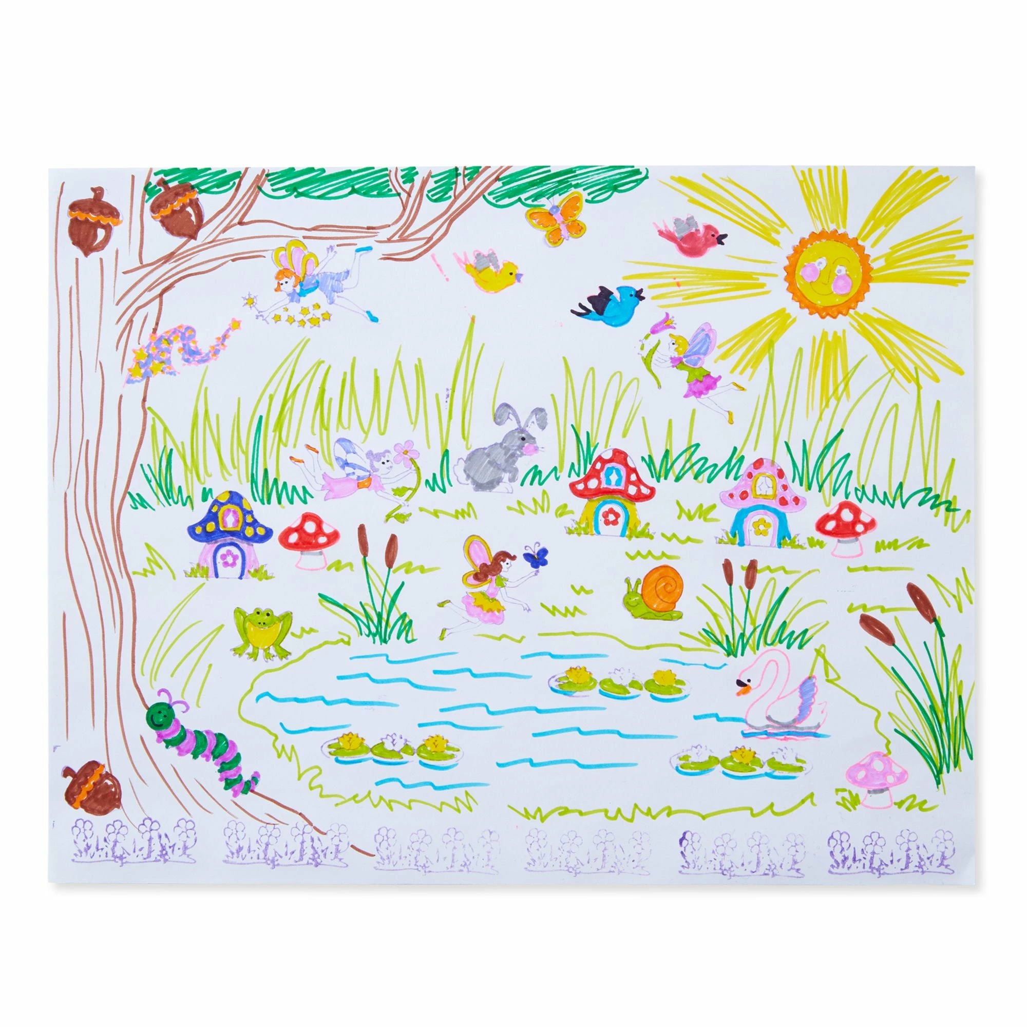 Melissa & Doug Stamp-a-Scene-Fairy Garden - Image 6