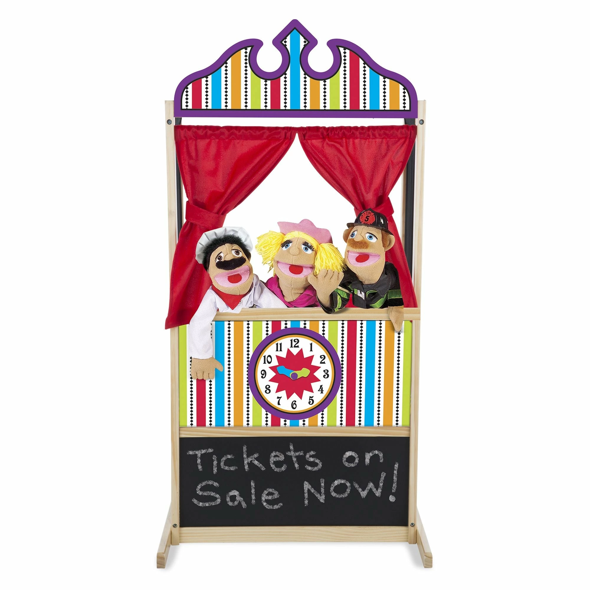 Melissa & Doug Deluxe Puppet Theater - Image 4