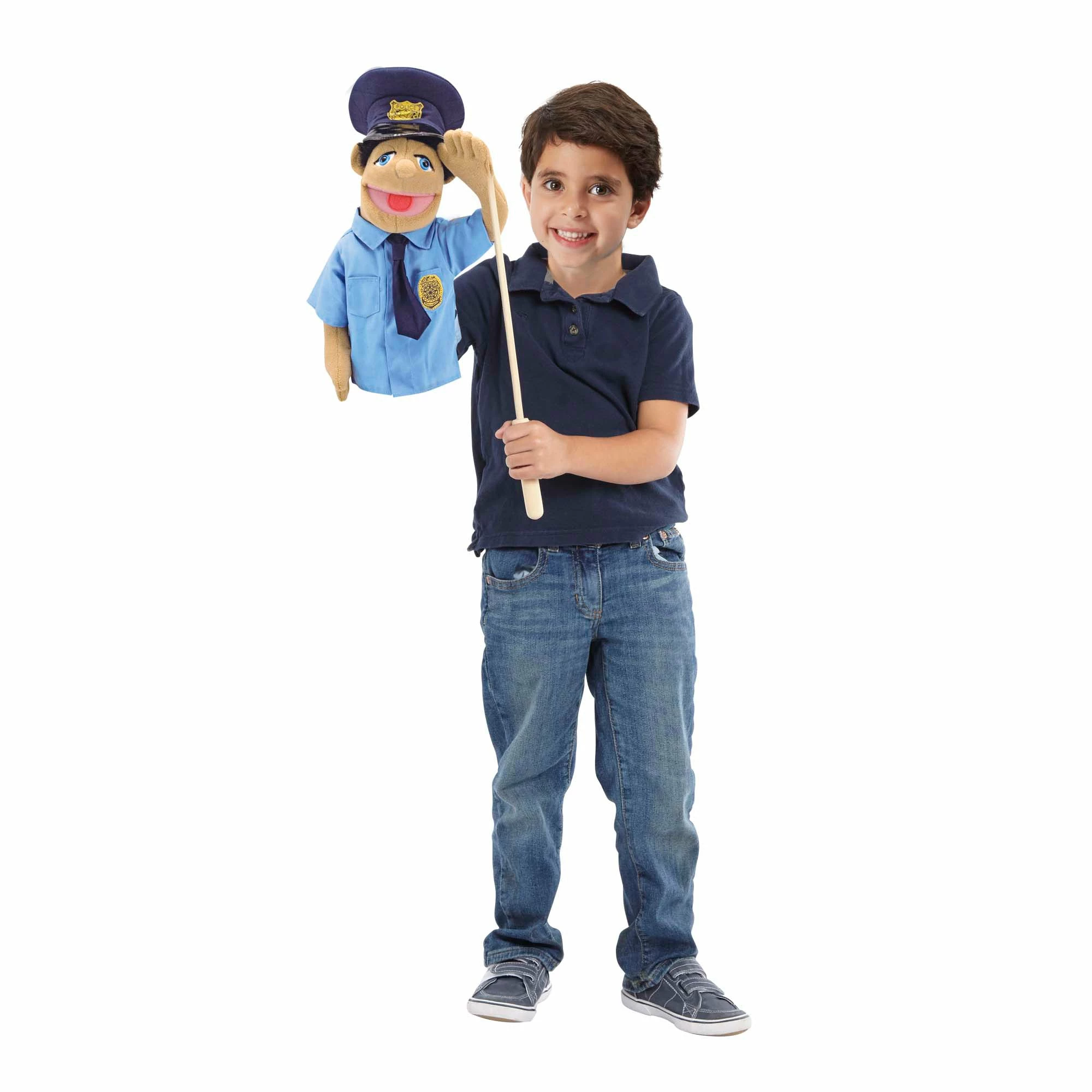 Melissa & Doug Police Officer Puppet - Image 2