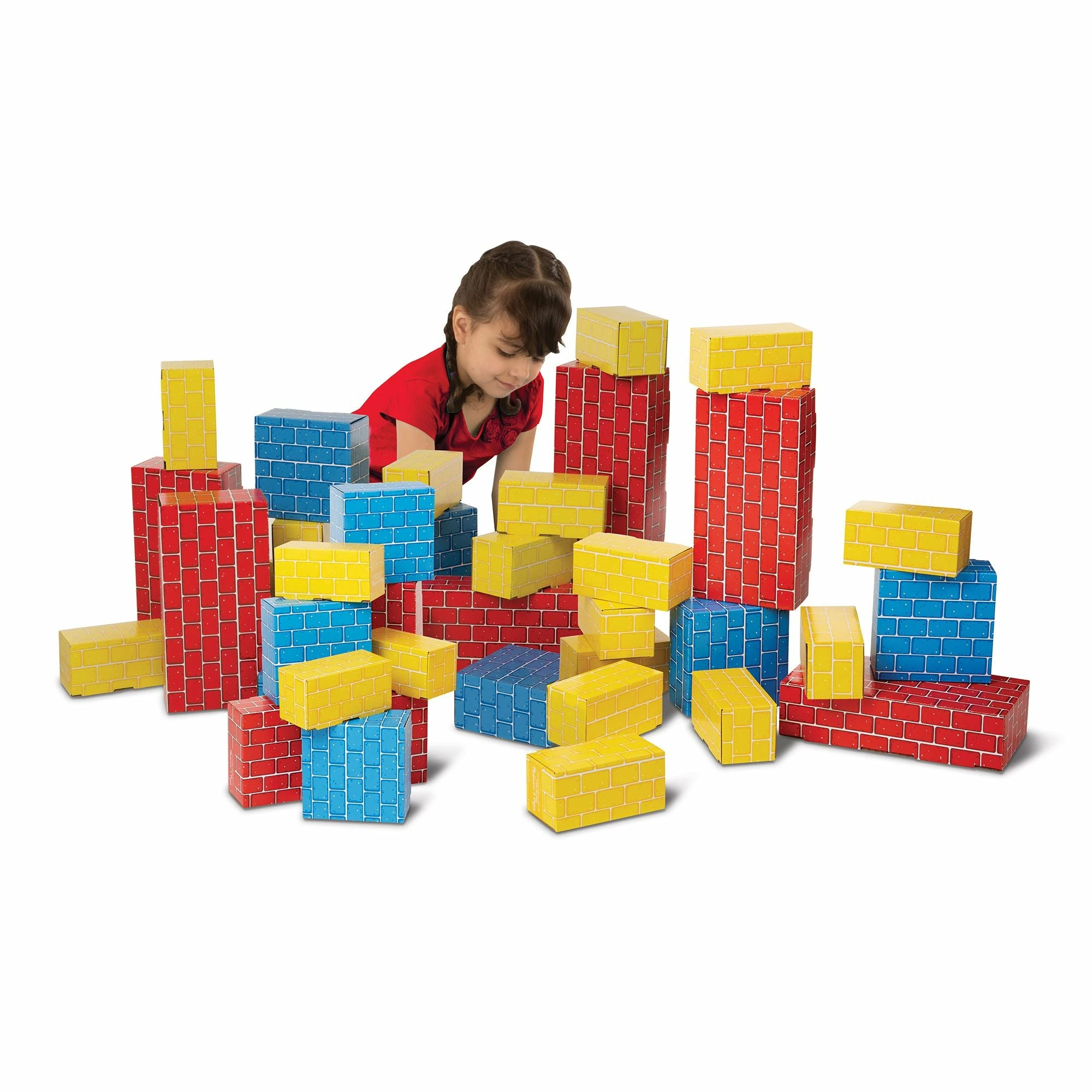 Melissa & Doug Deluxe Jumbo Cardboard Blocks - 40pc - Image 6