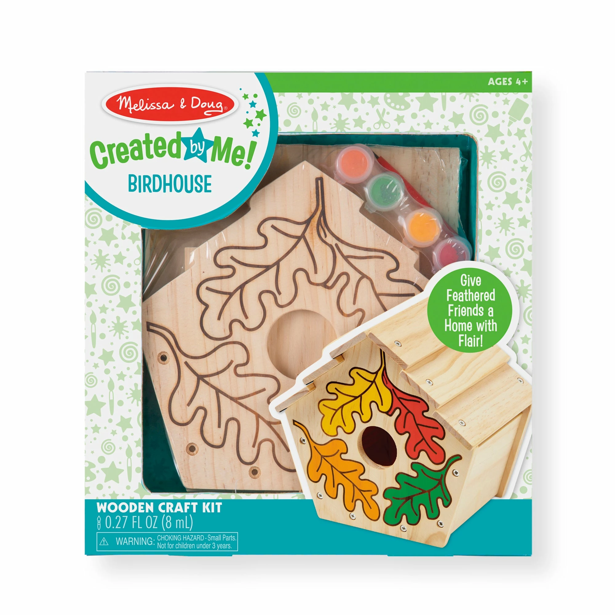 Melissa & Doug Build-Your-Own Wooden Birdhouse