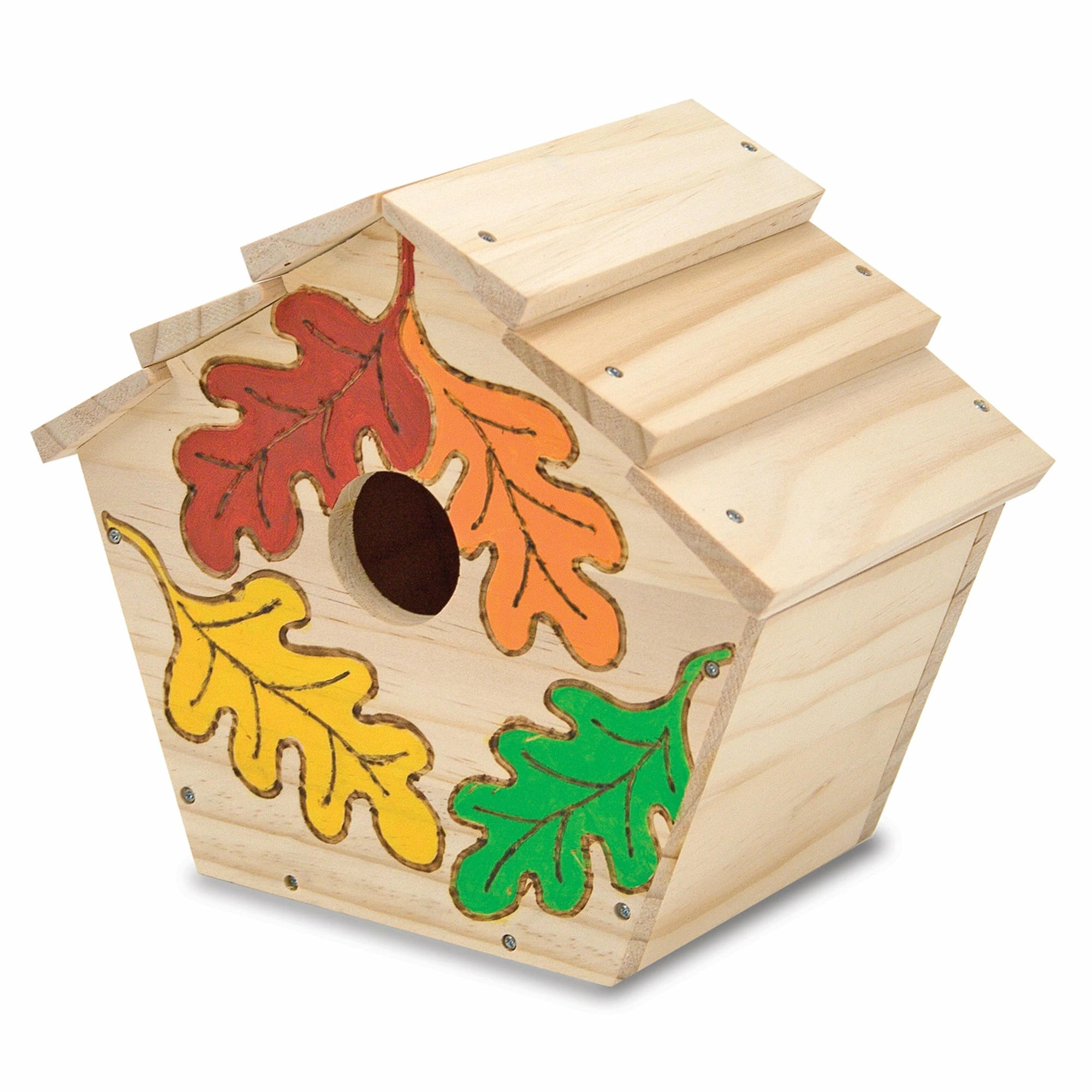 Melissa & Doug Build-Your-Own Wooden Birdhouse - Image 5