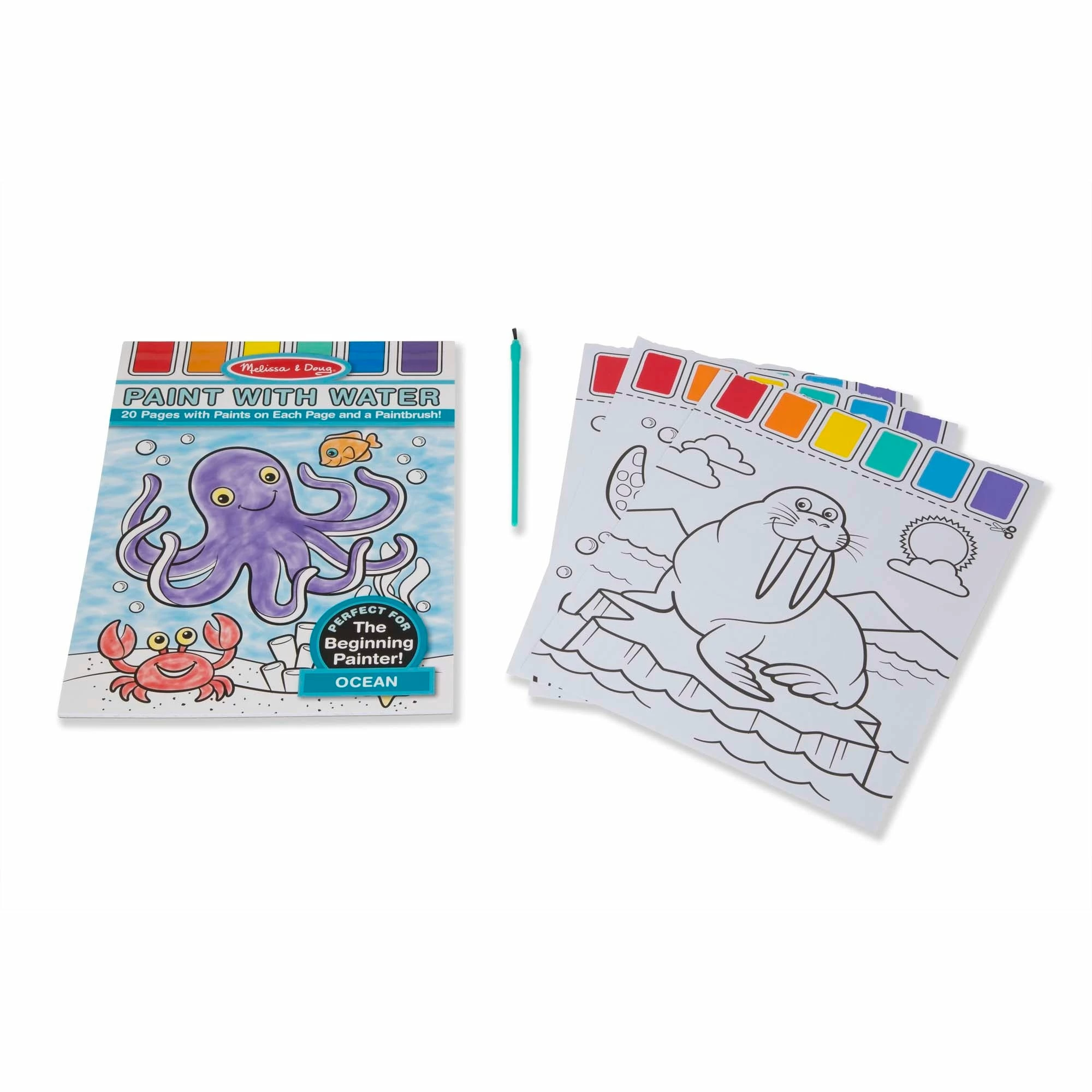 Melissa & Doug Paint With Water - Ocean - Image 5