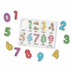 Melissa & Doug See-Inside Numbers Peg