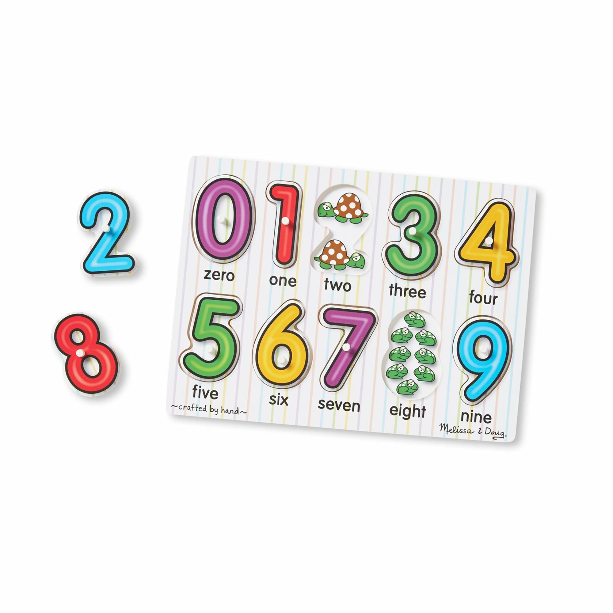 Melissa & Doug See-Inside Numbers Peg - Image 5