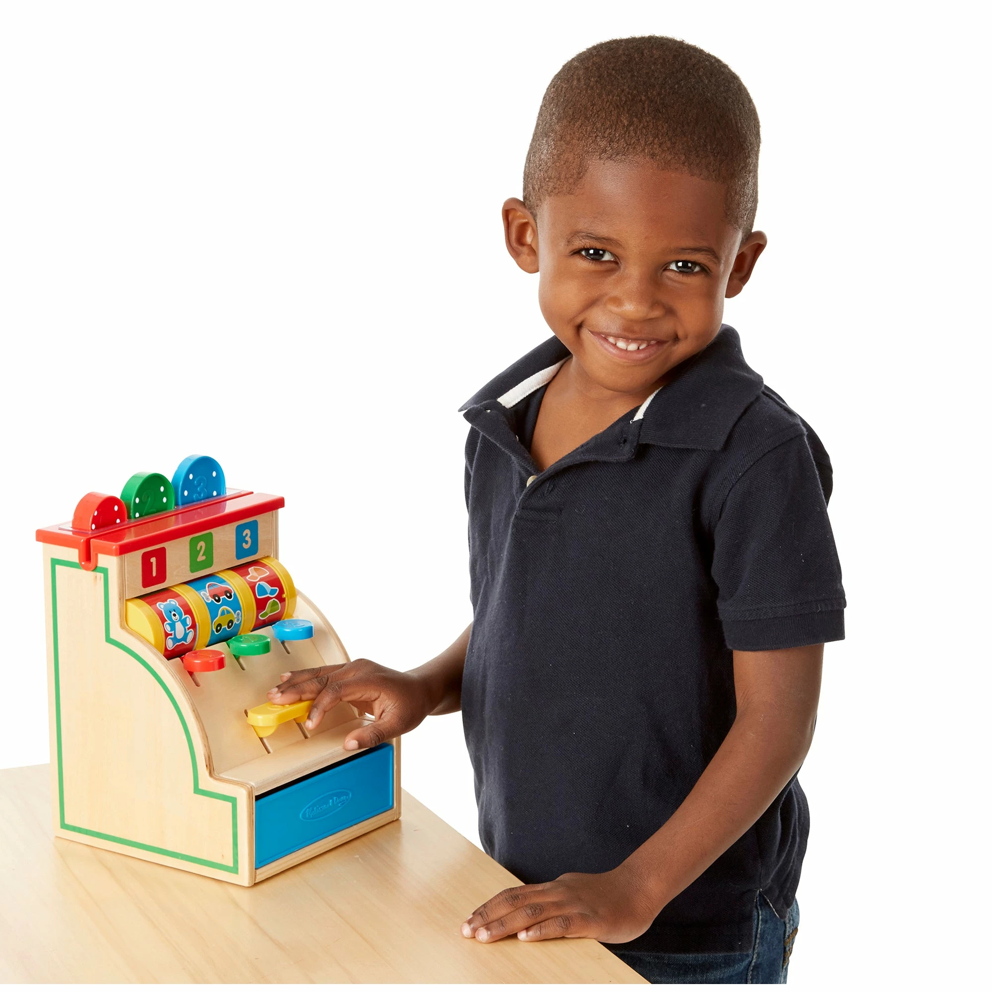 Melissa & Doug Sort & Swipe Cash Register - Image 2