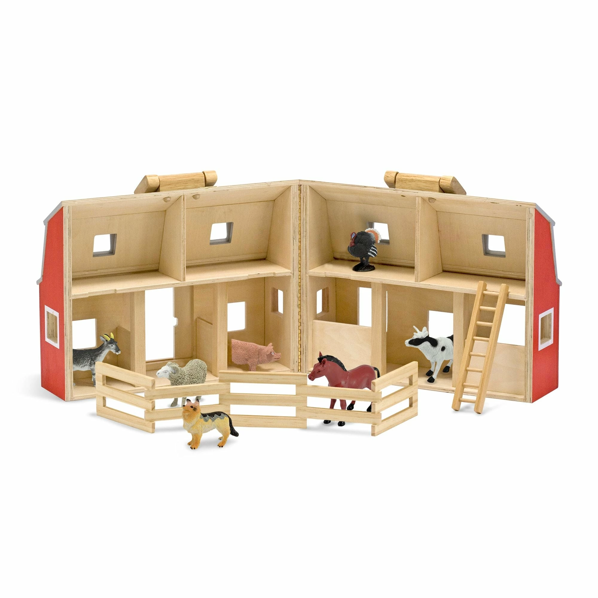 Melissa & Doug Fold & Go Barn - Image 5