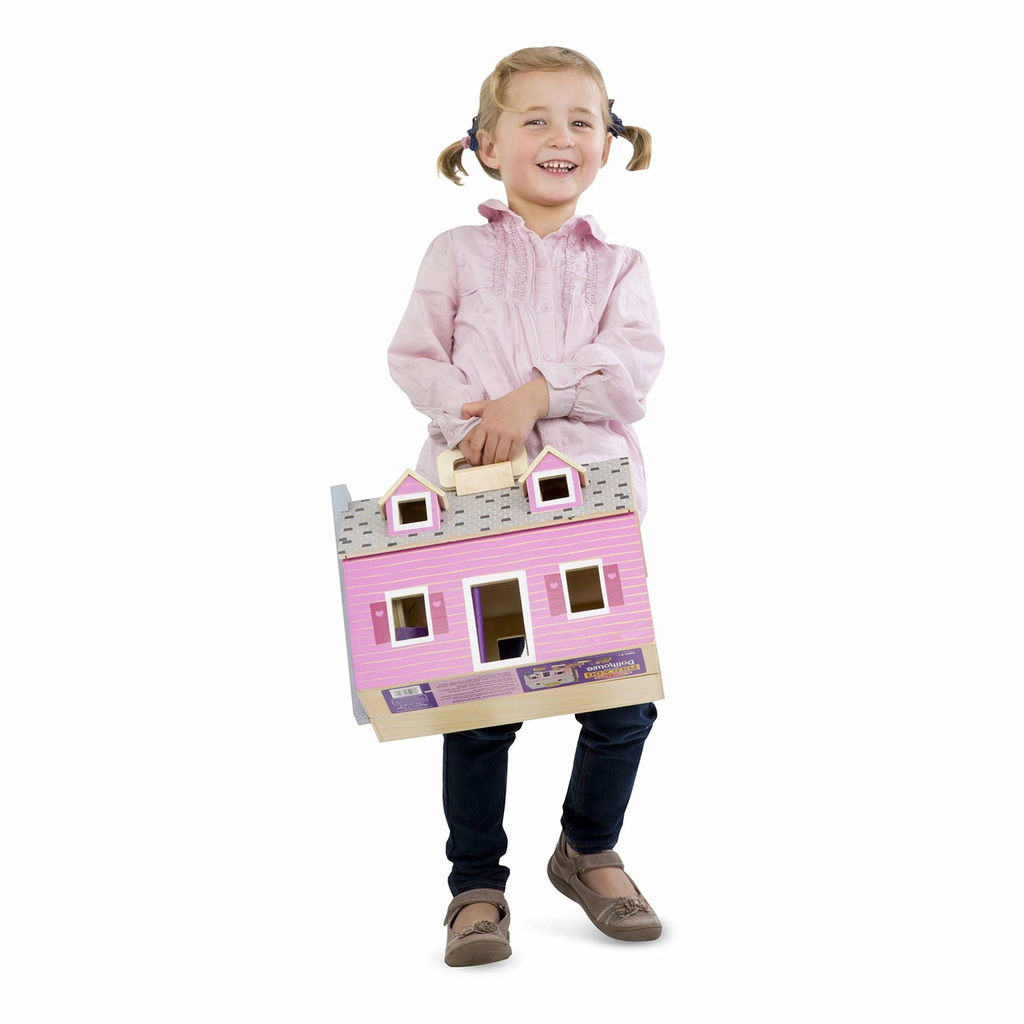 Melissa & Doug Fold & Go Dollhouse - Image 6
