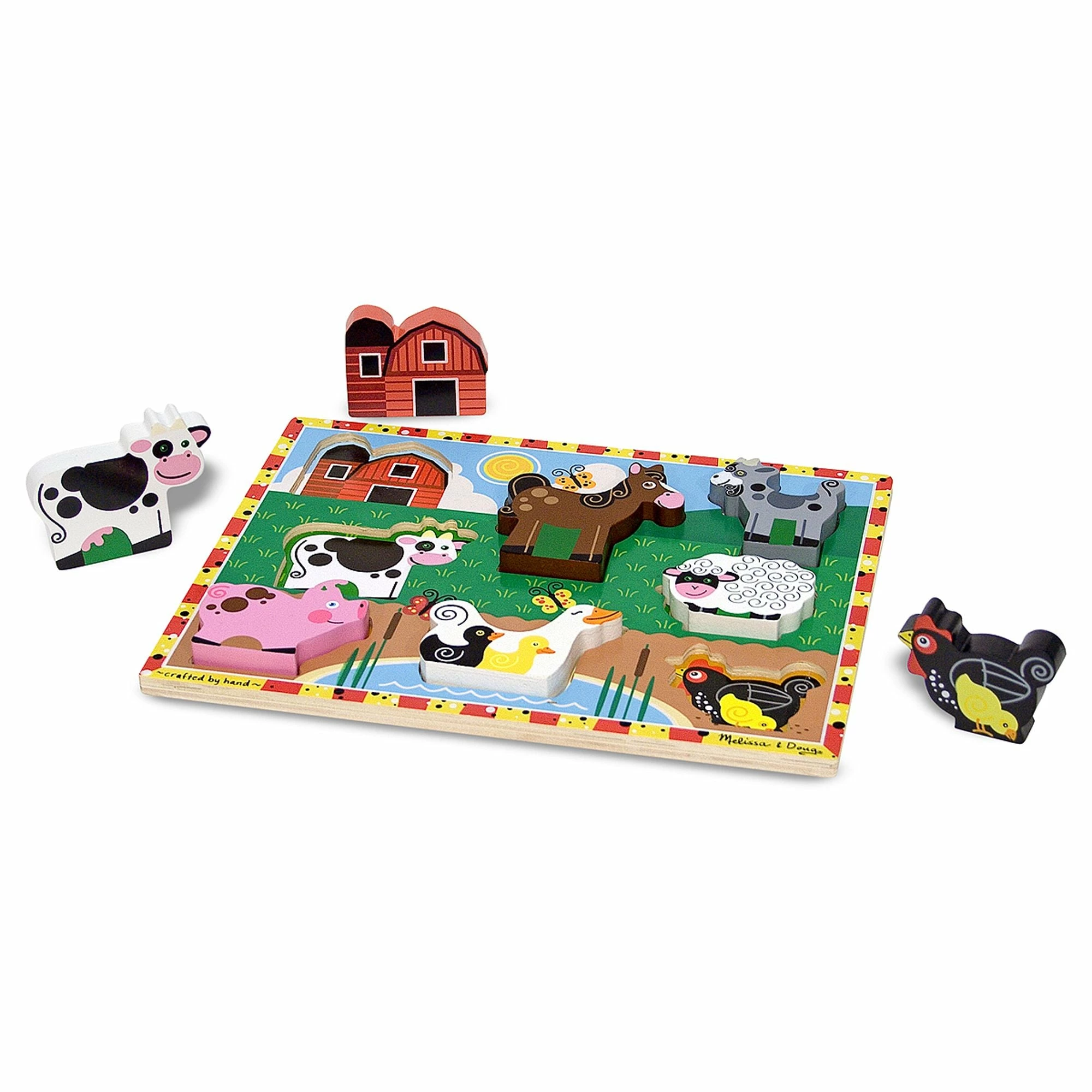 Melissa & Doug Farm Chunky Puzzle - Image 5