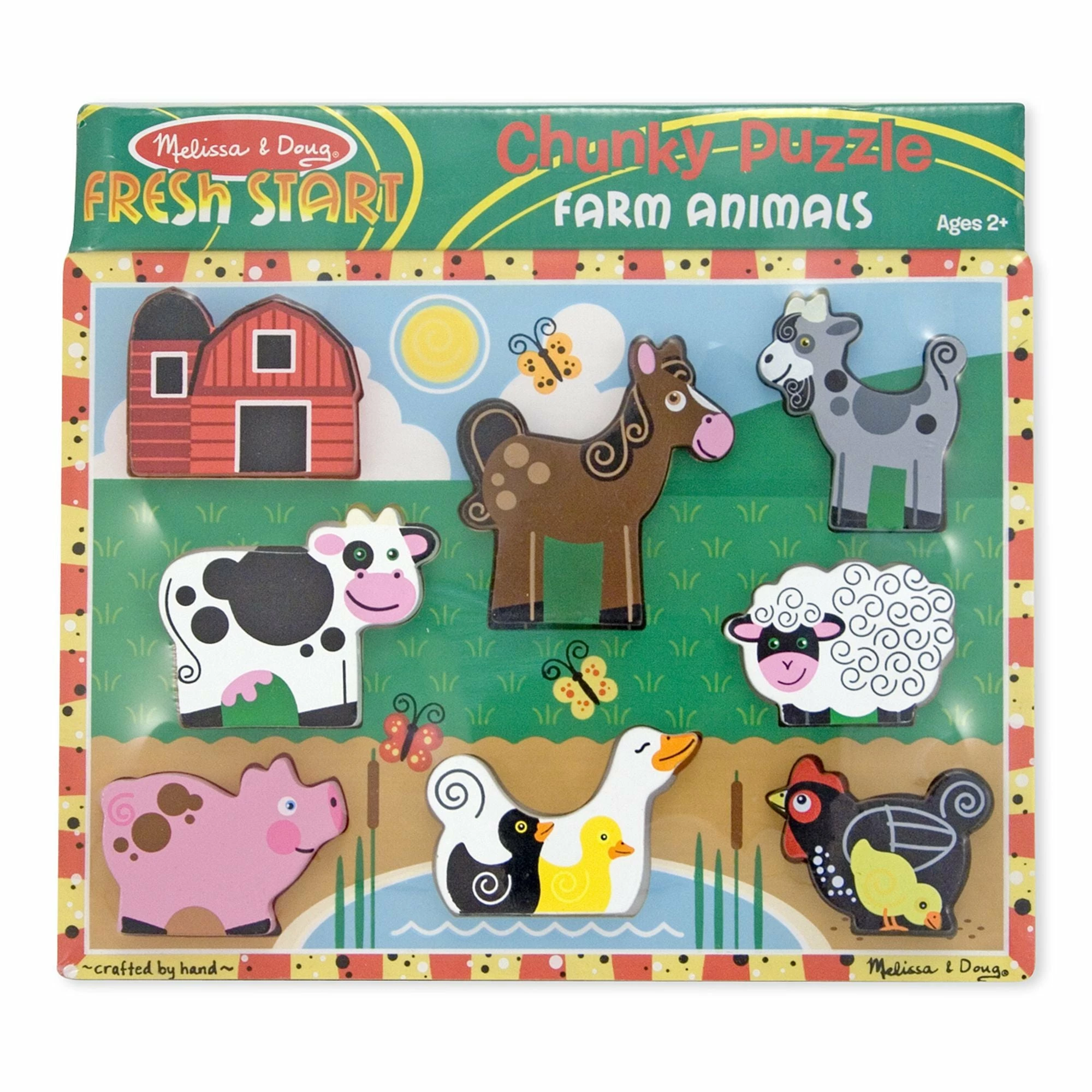Melissa & Doug Farm Chunky Puzzle - Image 6