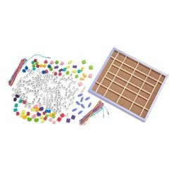 Melissa & Doug Wooden Stringing Beads