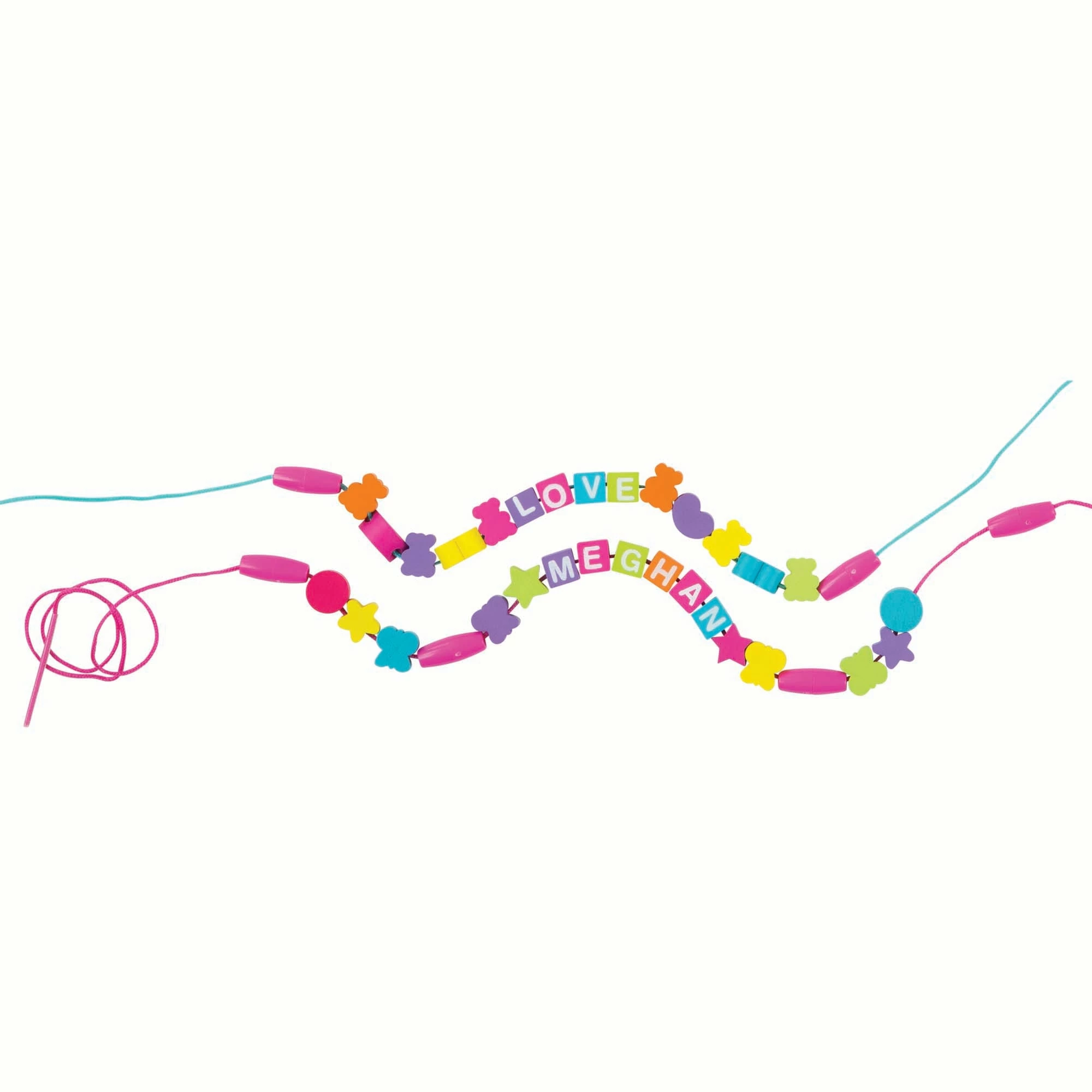 Melissa & Doug Wooden Stringing Beads - Image 5