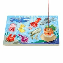 Melissa & Doug Fishing Magnetic Puzzle Game