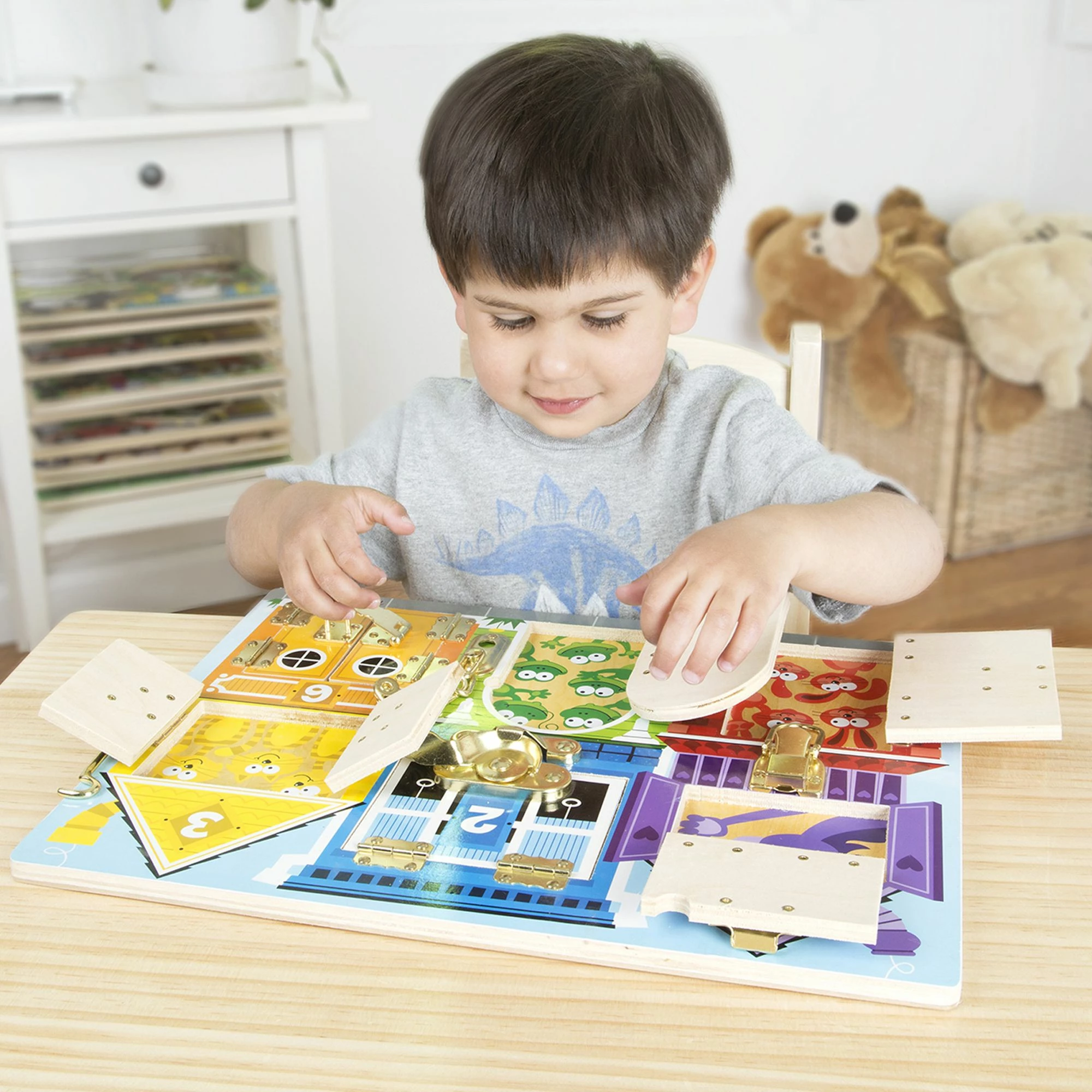 Melissa & Doug Latches Board - Image 2